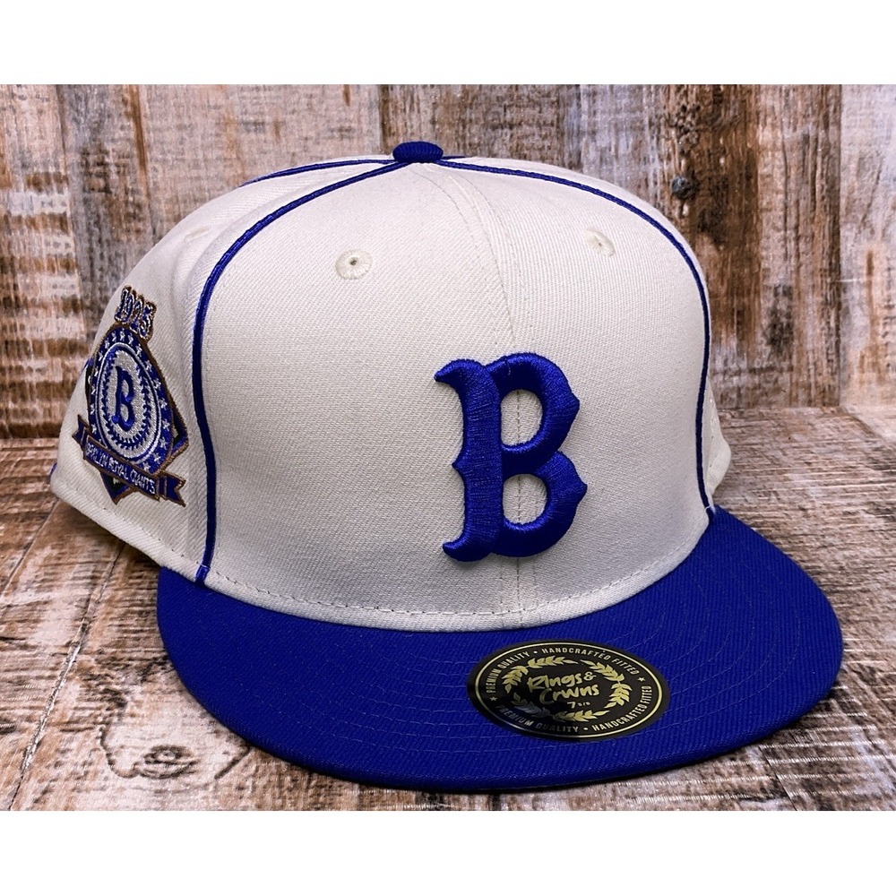 Rings & Crowns Fitted Hat Brooklyn Royal Giants 7 5/8